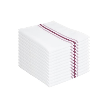Monarch Brands Bistro Napkins 0, Burgundy, 120PK BISTRO-BUR-CS